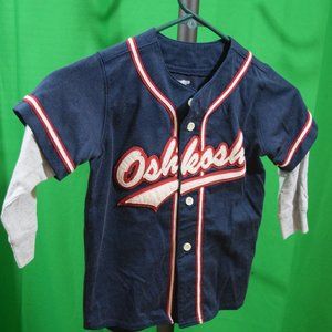 OshKosh B'gosh Baseball Jersey. Classic baseball